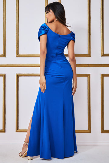 GODDIVA CORSET BODY MAXI DRESS Goddiva